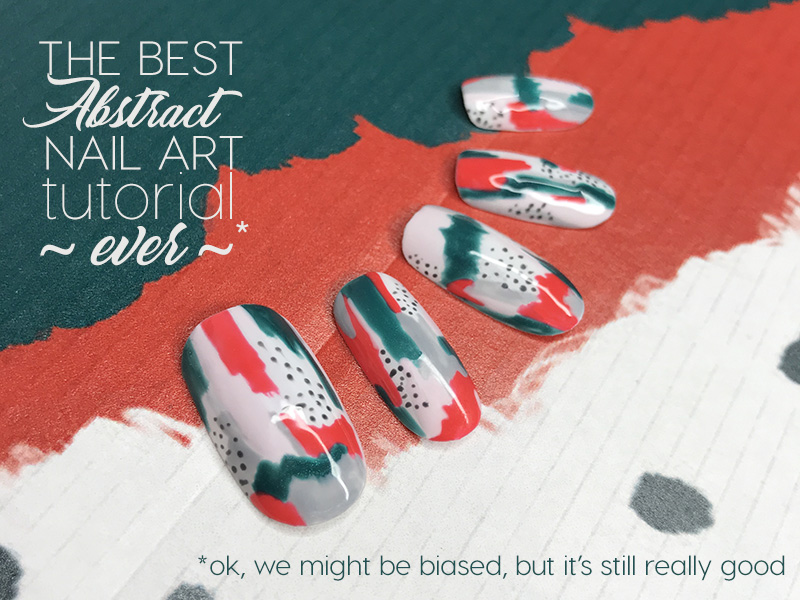 10. Abstract Nail Art Tutorial for a Modern Look - wide 5